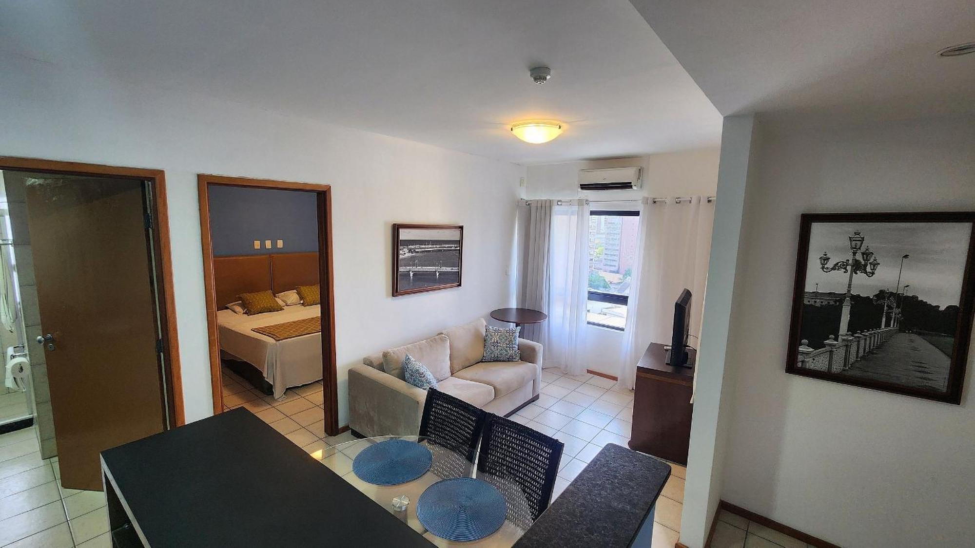 Flat No Condominio Metropolis - Ilha Do Leite Ресіфі Екстер'єр фото