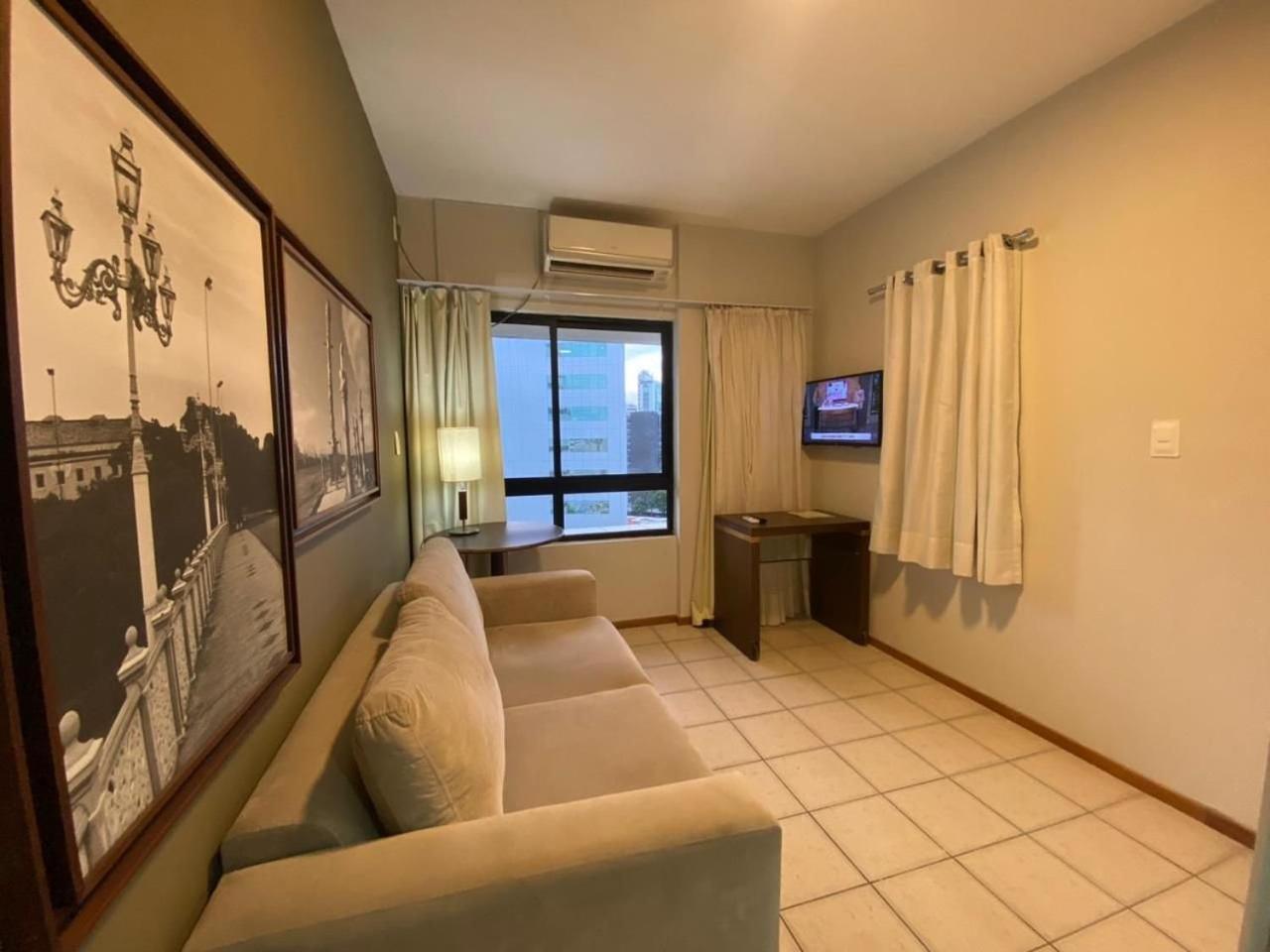 Flat No Condominio Metropolis - Ilha Do Leite Ресіфі Екстер'єр фото